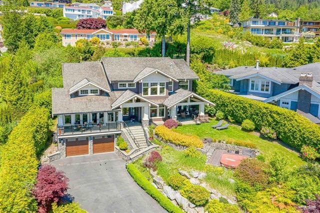 West Vancouver Oceanview Homes in Chartwell For Sale
