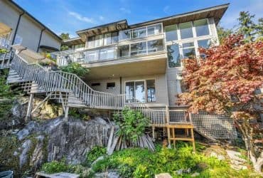 West Vancouver Caulfeild Community Oceanview Luxury House For Sale
